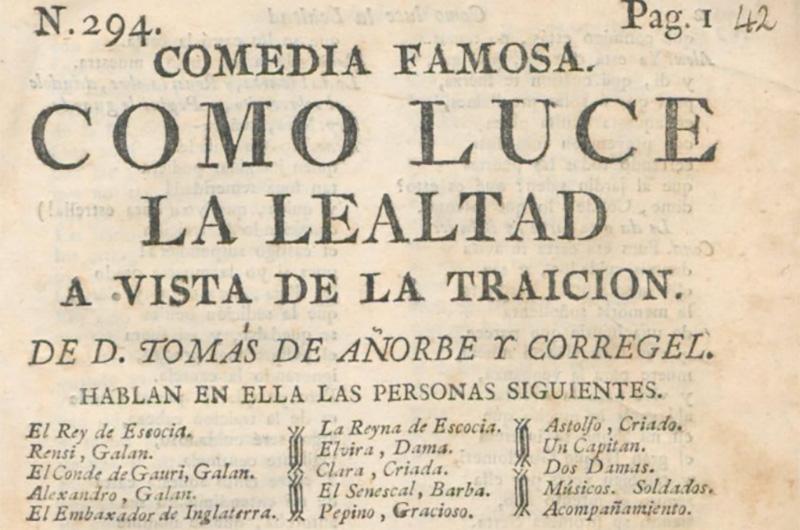 Title page for Como Luce La Lealtad a Vista de la Traicion
